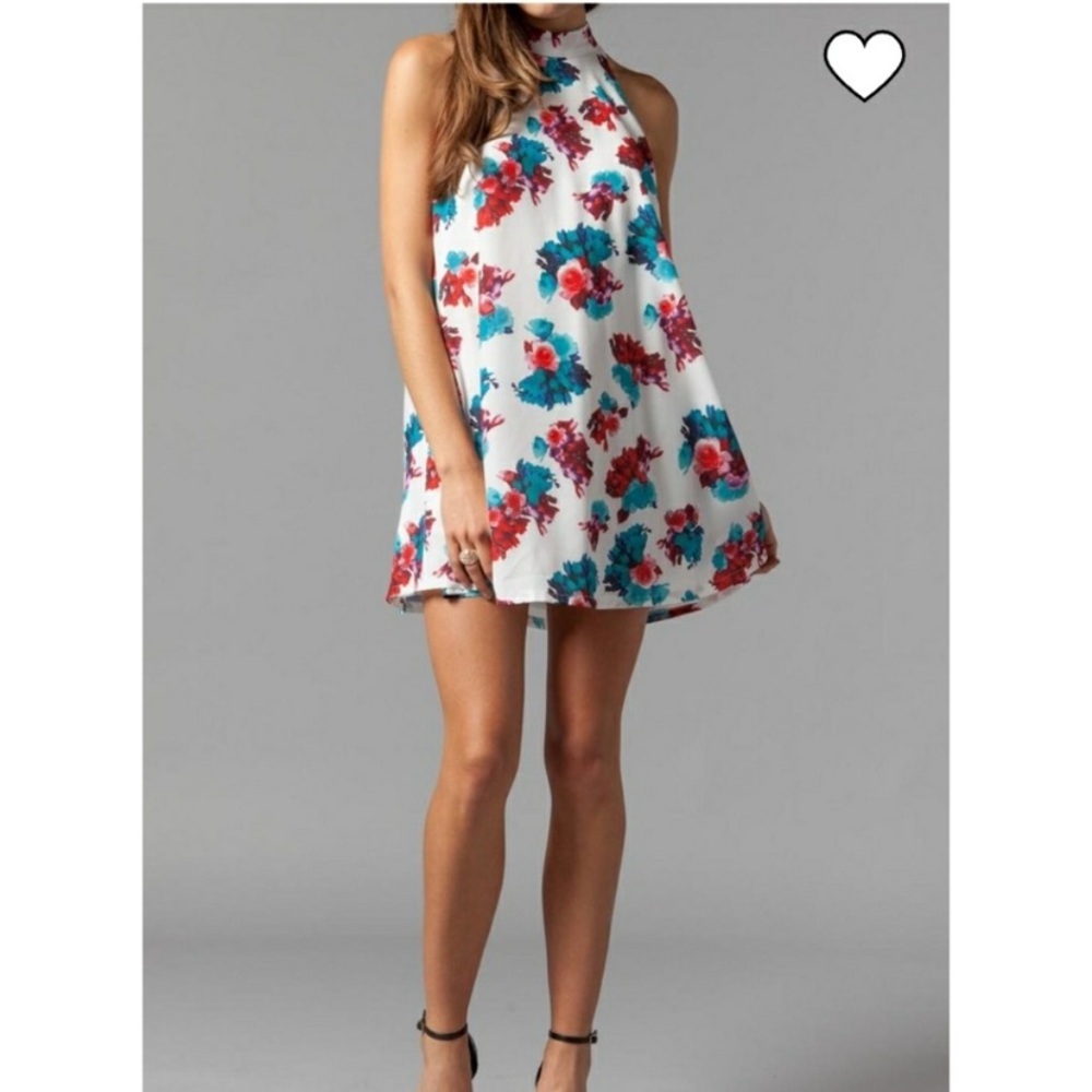 Lovers + Friends Lily Floral Trapeze Dress